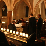 Taizégebet in der Krypta